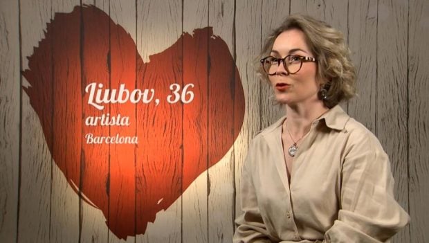 Liubov, participante de 'First Dates'. (Mediaset)