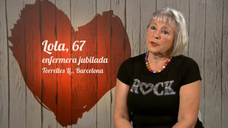 Lola, participante de 'First Dates'. (Mediaset)