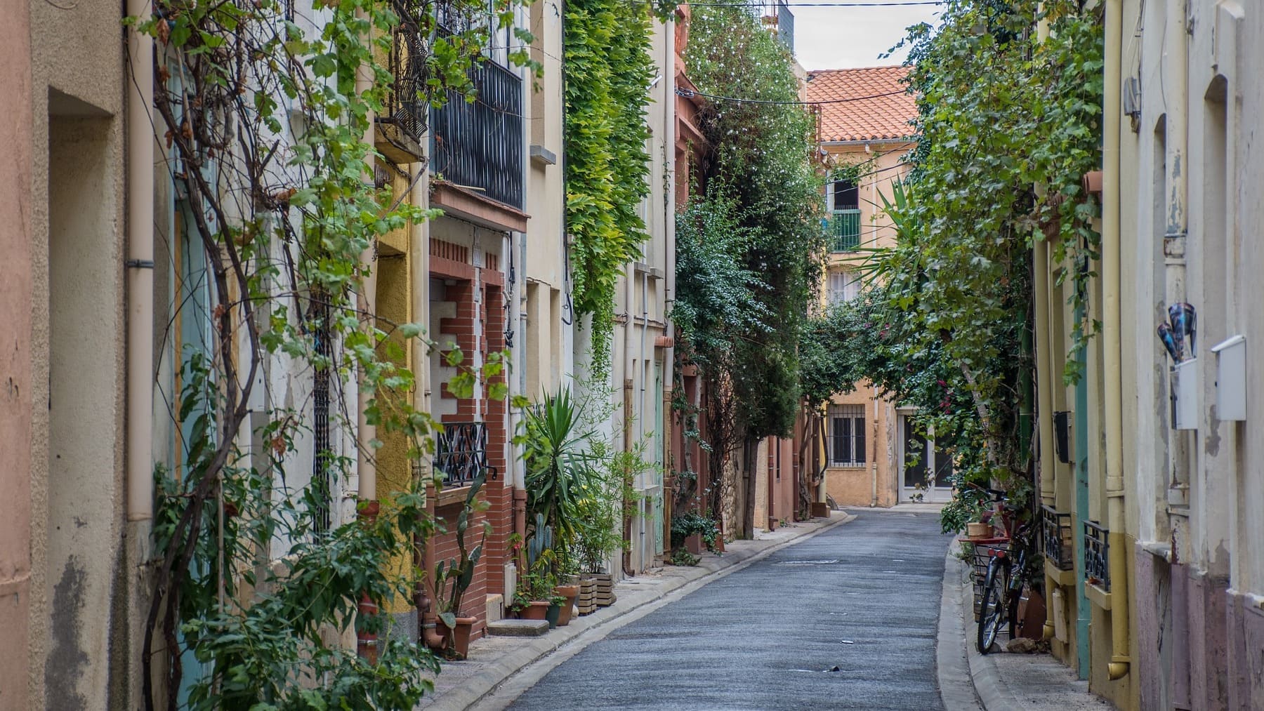 Calle de un pueblo.