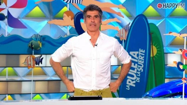 Jorge Fernández, presentador de La Ruleta de la Suerte. (Atresmedia)