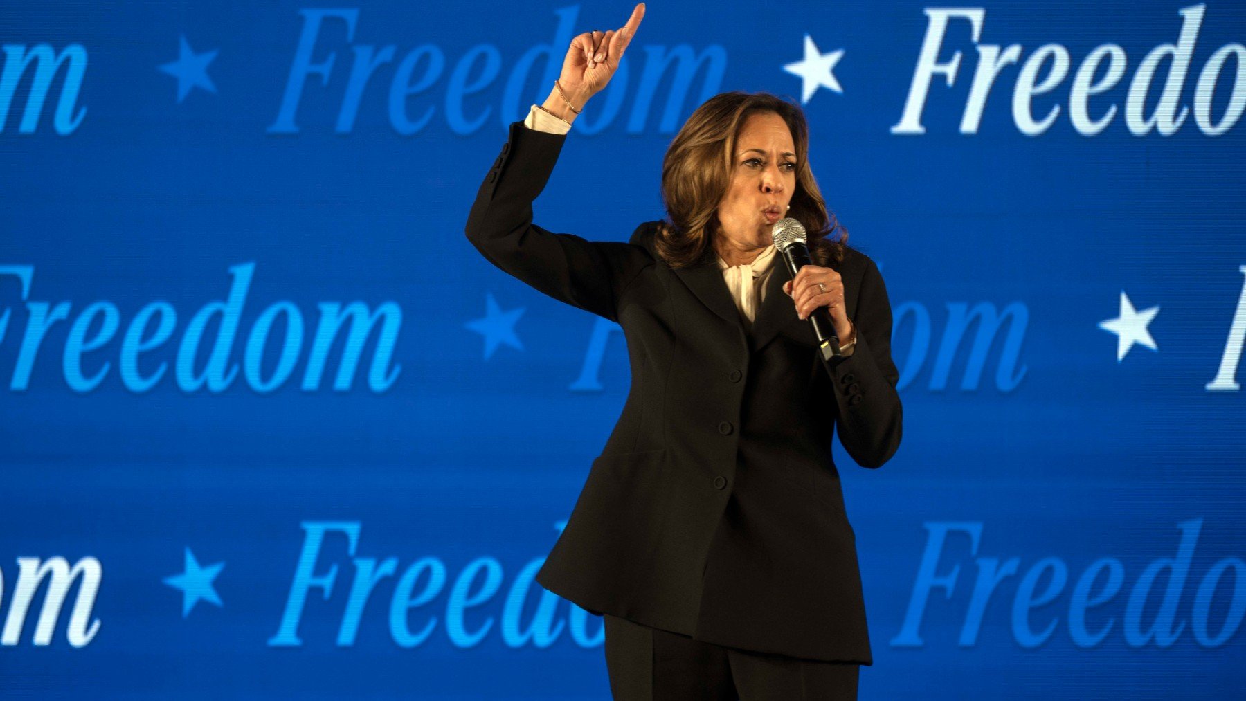 Kamala Harris después del debate. (Foto: Europa Press)