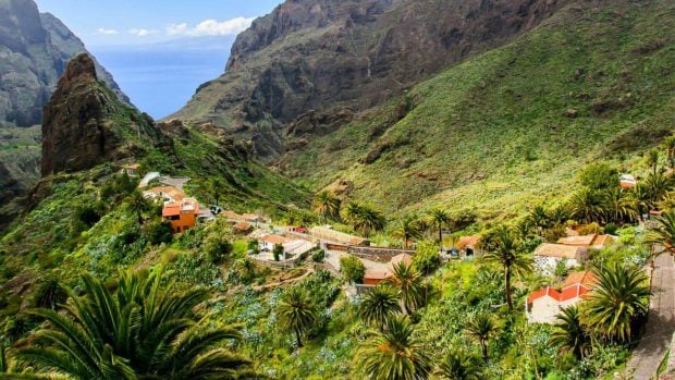 Machu Picchu español, pueblito, Islas Canarias, Masca