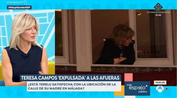 Susanna Griso opinando sobre María Teresa Campos en su programa