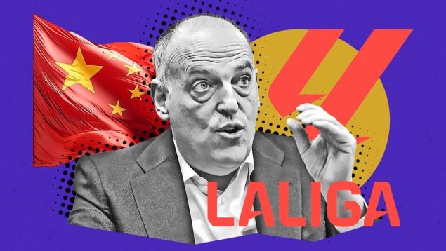 Tebas regala la Liga tras una sucesión de impagos y cambios de operador en China