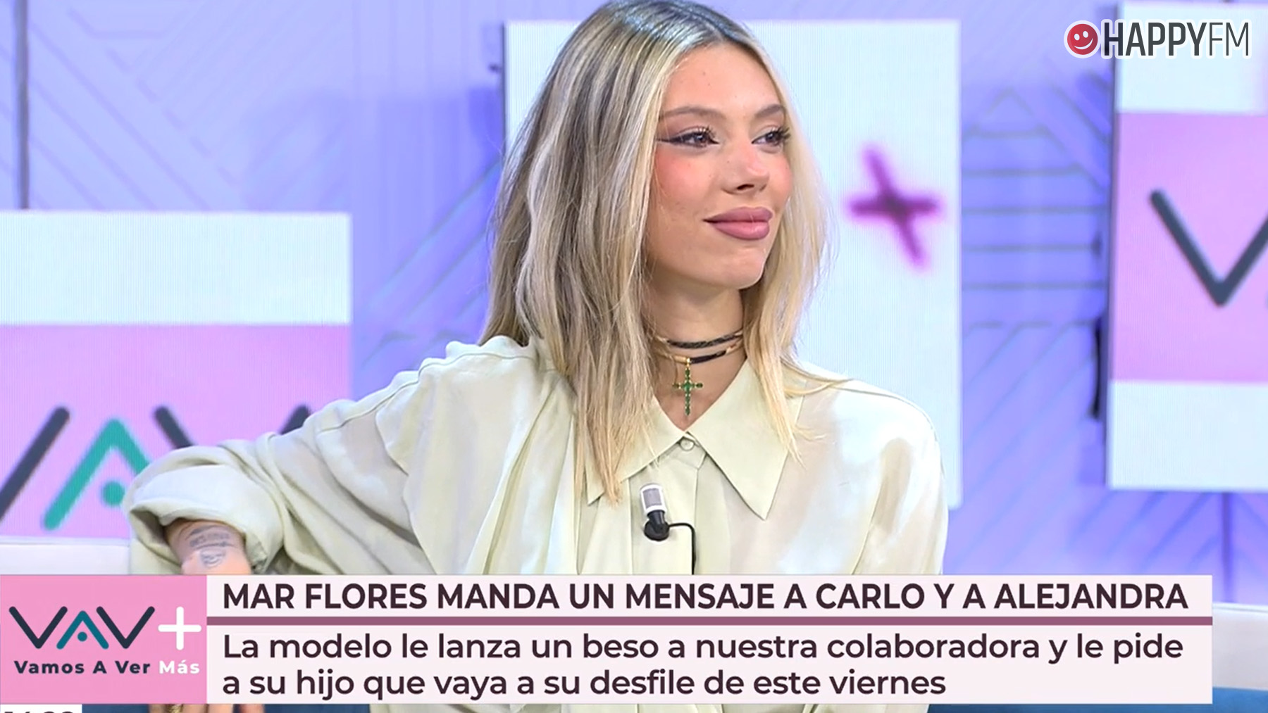 Alejandra Rubio, colaboradora de Vamos a ver. (Mediaset)