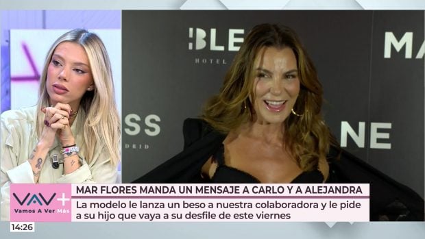 Alejandra Rubio decide no hablar sobre su suegra, Mar Flores. (Mediaset)