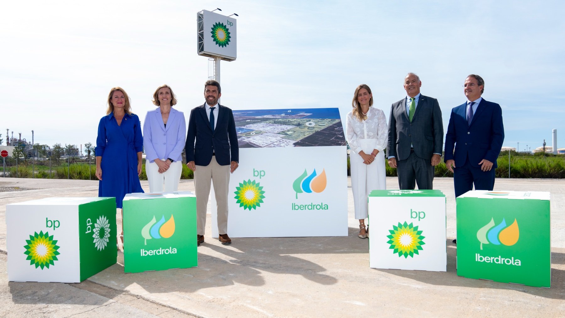 Presentación del acuerdo entre bp iberdrola