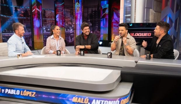 El Hormiguero ha tenido a los coaches de La Voz como invitados del miércoles (Atresmedia).