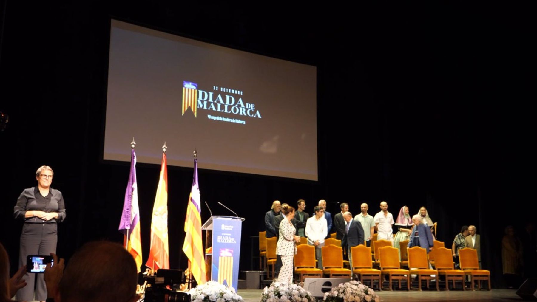 Gala de entrega de los Premios, Honores y Distinciones del Consell de Mallorca.