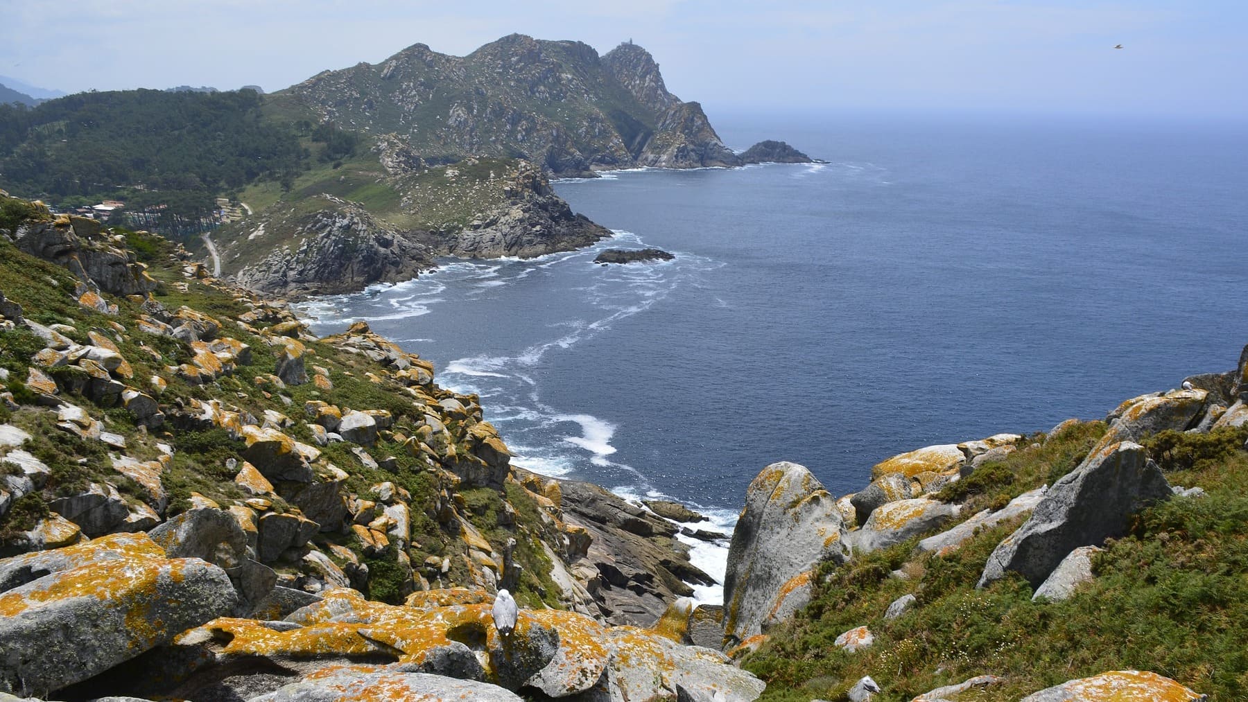 Acantilado en Galicia.