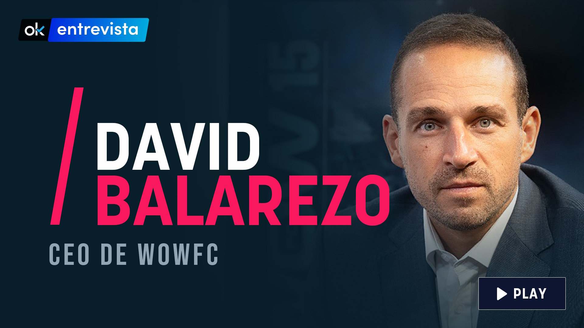 David Balarezo es el fundador y CEO de WOW.