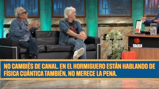 El dardo de La Revuelta a El Hormiguero (RTVE).