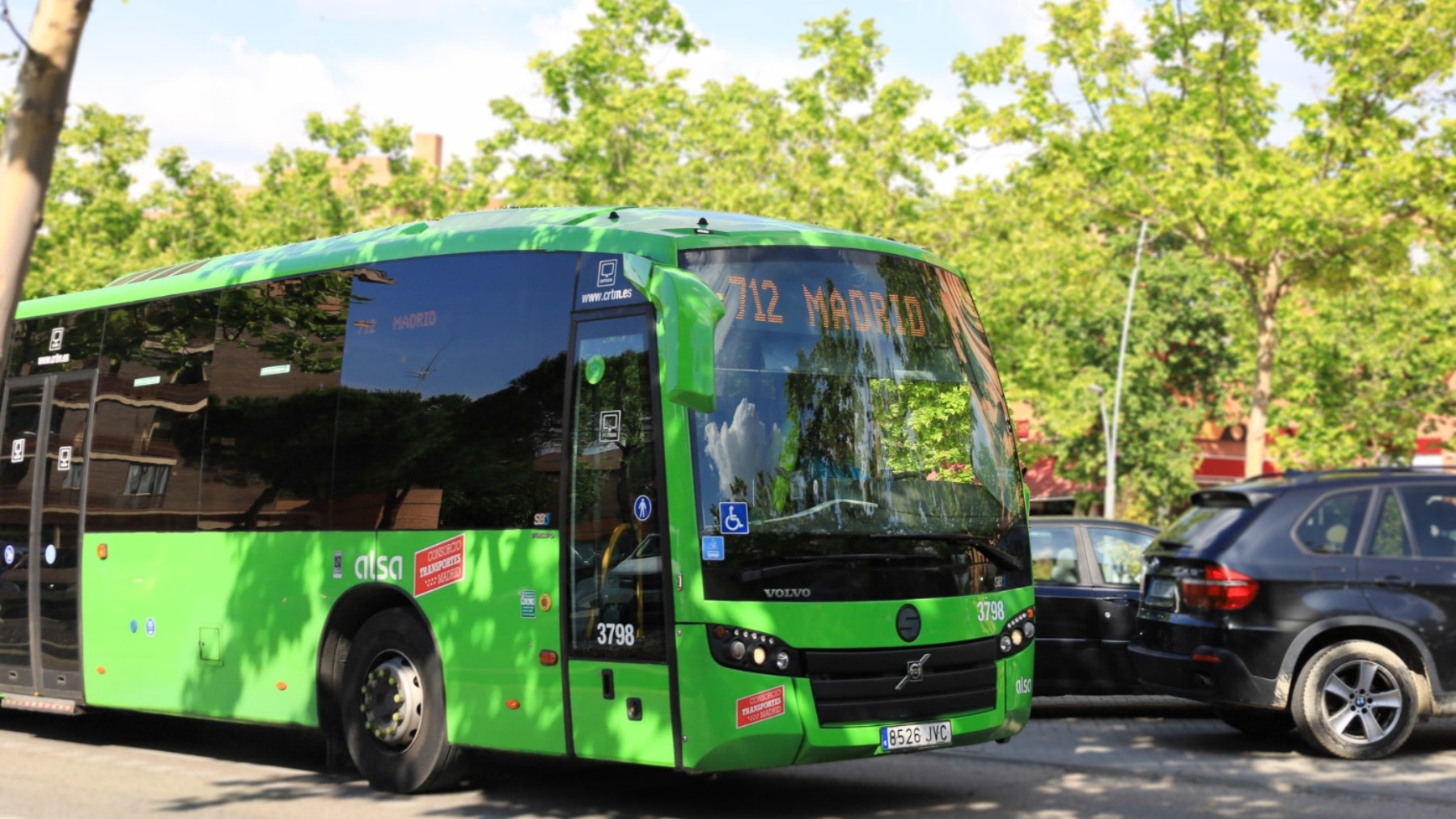 Un autobús interurbano de Madrid. (Foto: Ep)