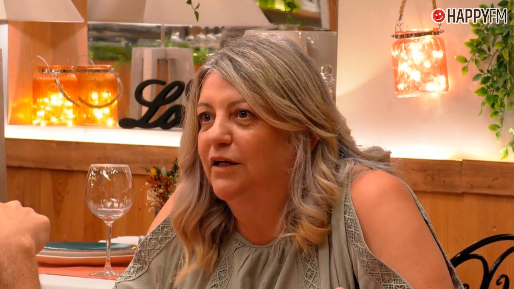 Sylvie, participante de First Dates. (Mediaset)