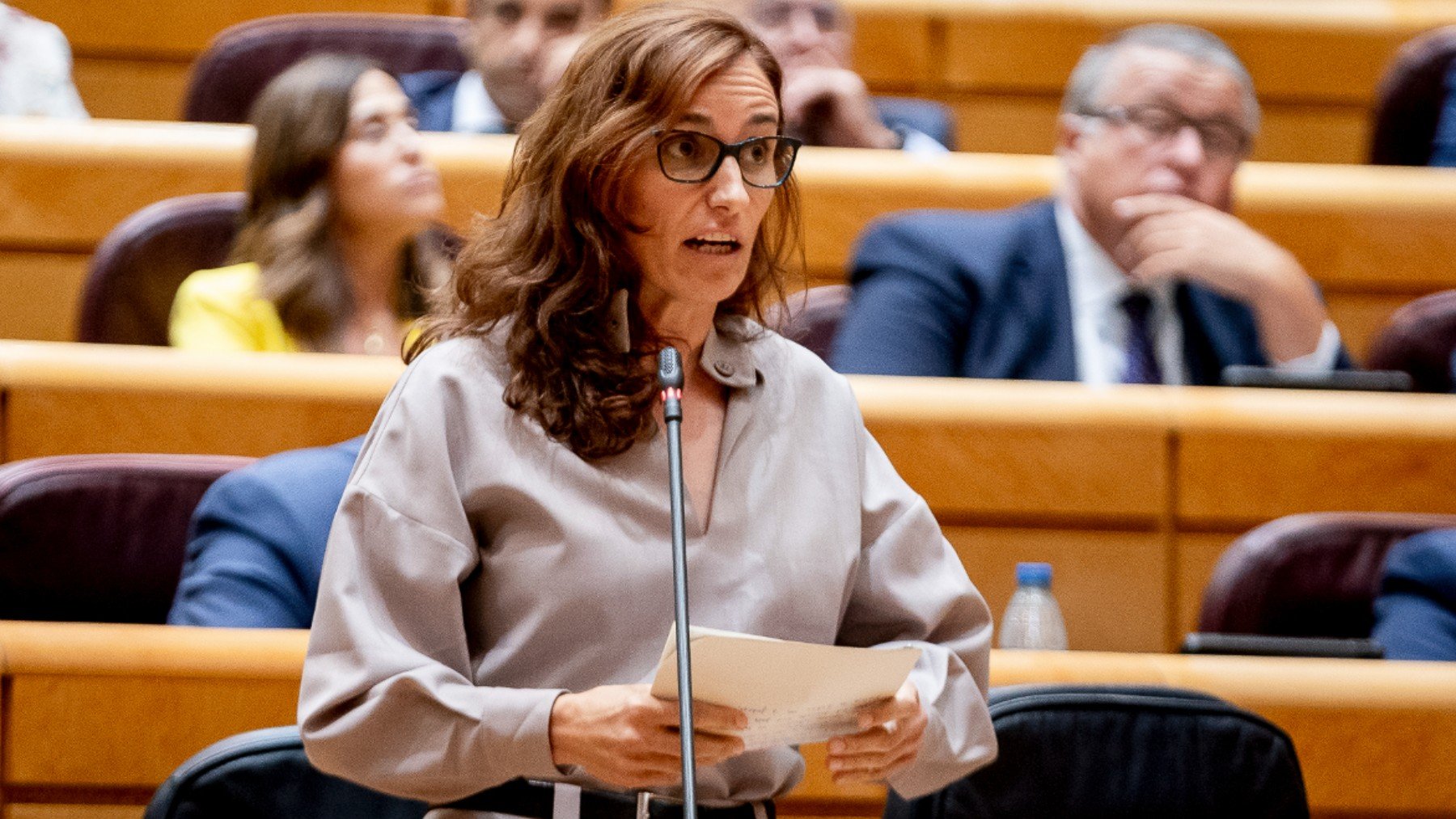 La ministra de Sanidad, Mónica García.