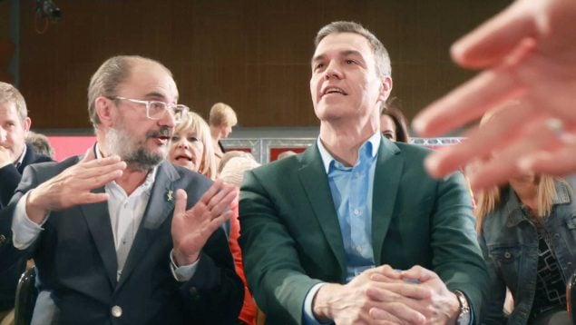 Lambán PSOE Huesca, Pedro Sánchez, Javier Lambán