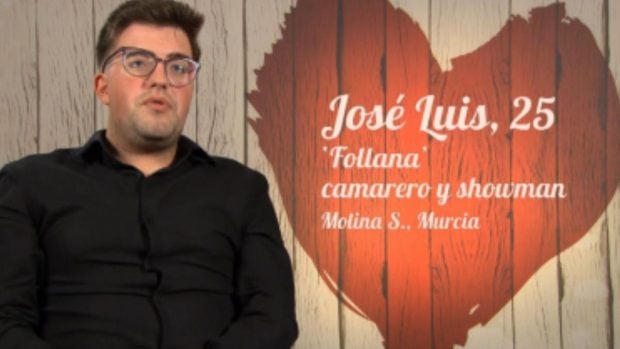 José Luis, participante de 'First Dates'. (Mediaset)