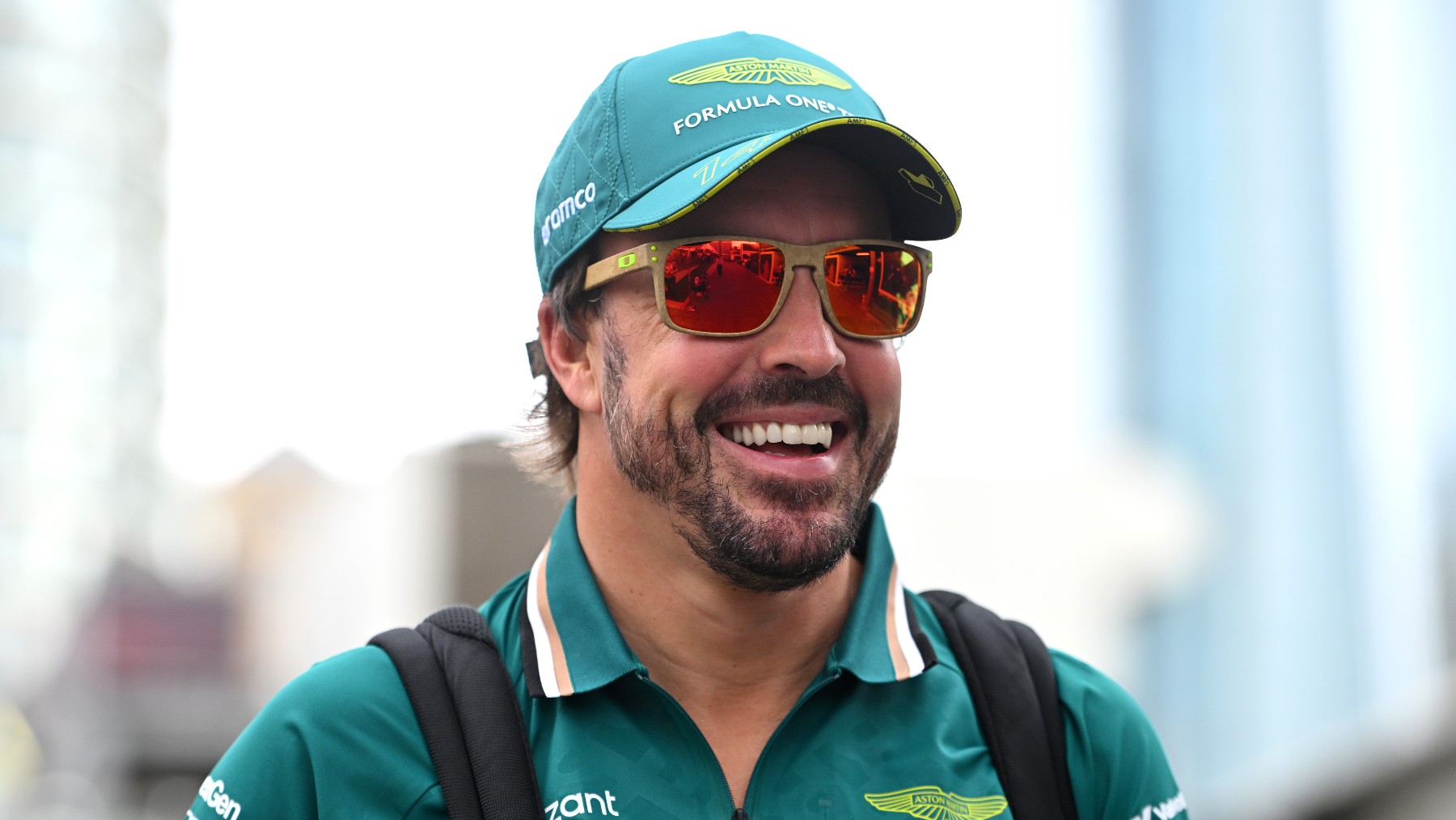 Fernando Alonso en Bakú. (Getty)