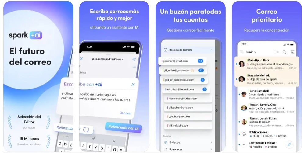 gestionar correo electrónico