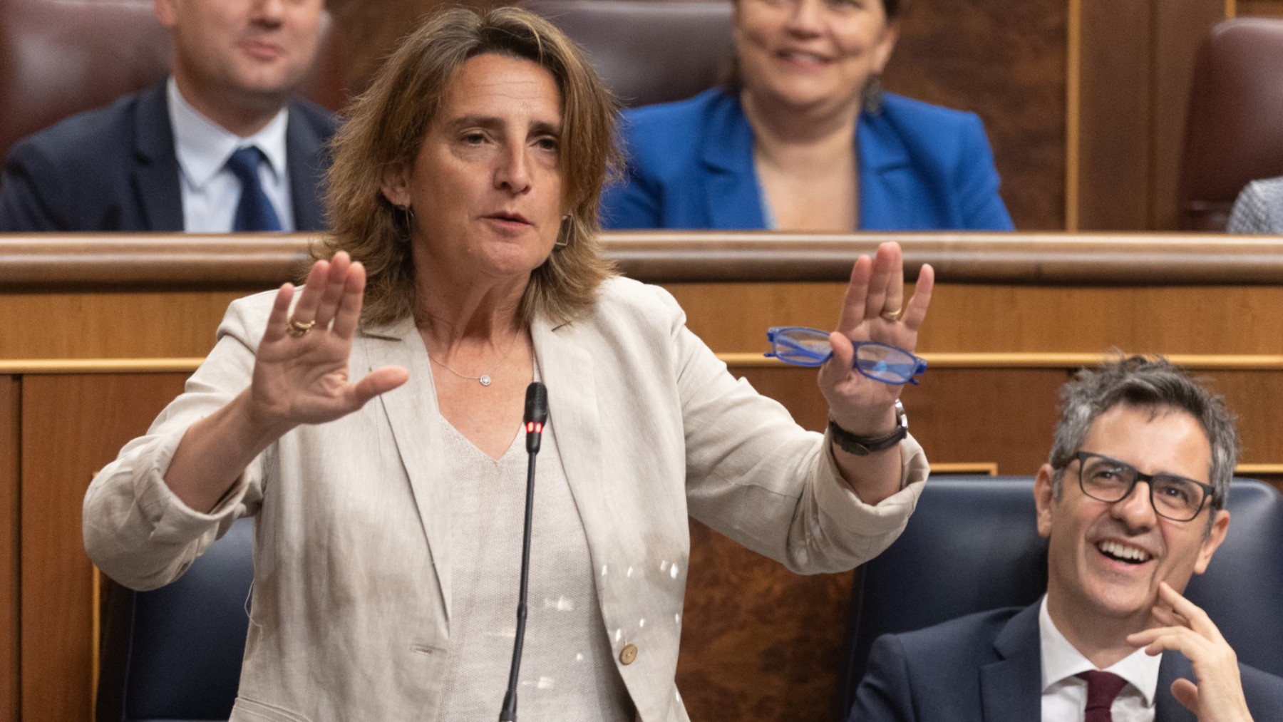 Teresa Ribera, vicepresidenta europea de Competencia. (Foto: Ep)