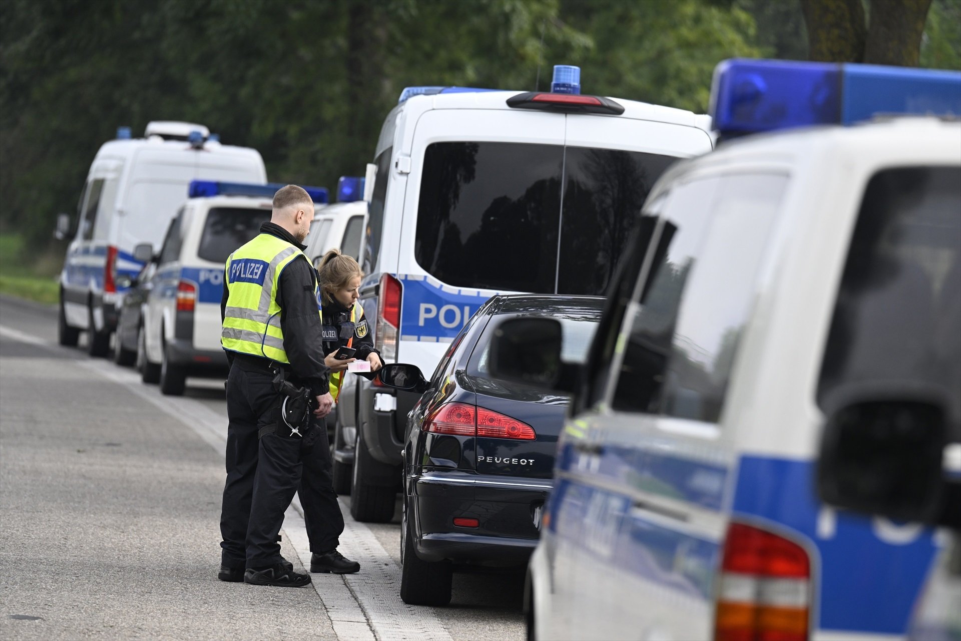 Alemania comienza a aplicar controles en todas sus fronteras terrestres. (FOTO: E.P.)