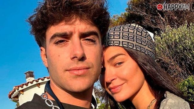 Laura Escanes y Álvaro de Luna durante el año que duró su relación de pareja (Instagram).