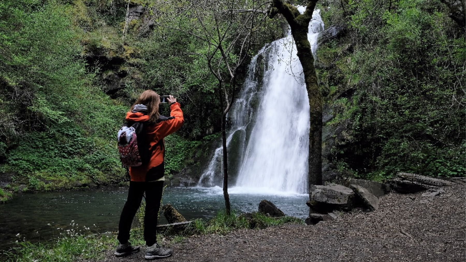 Cascada de Vieiros en Galicia. Foto: Turismo de Galicia