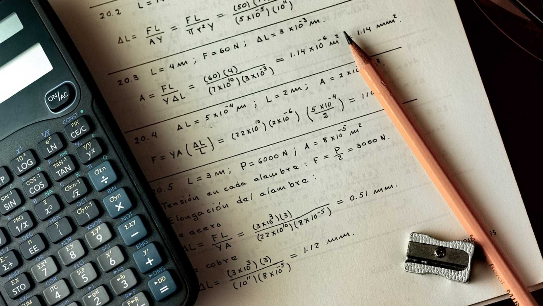 Matemáticas.