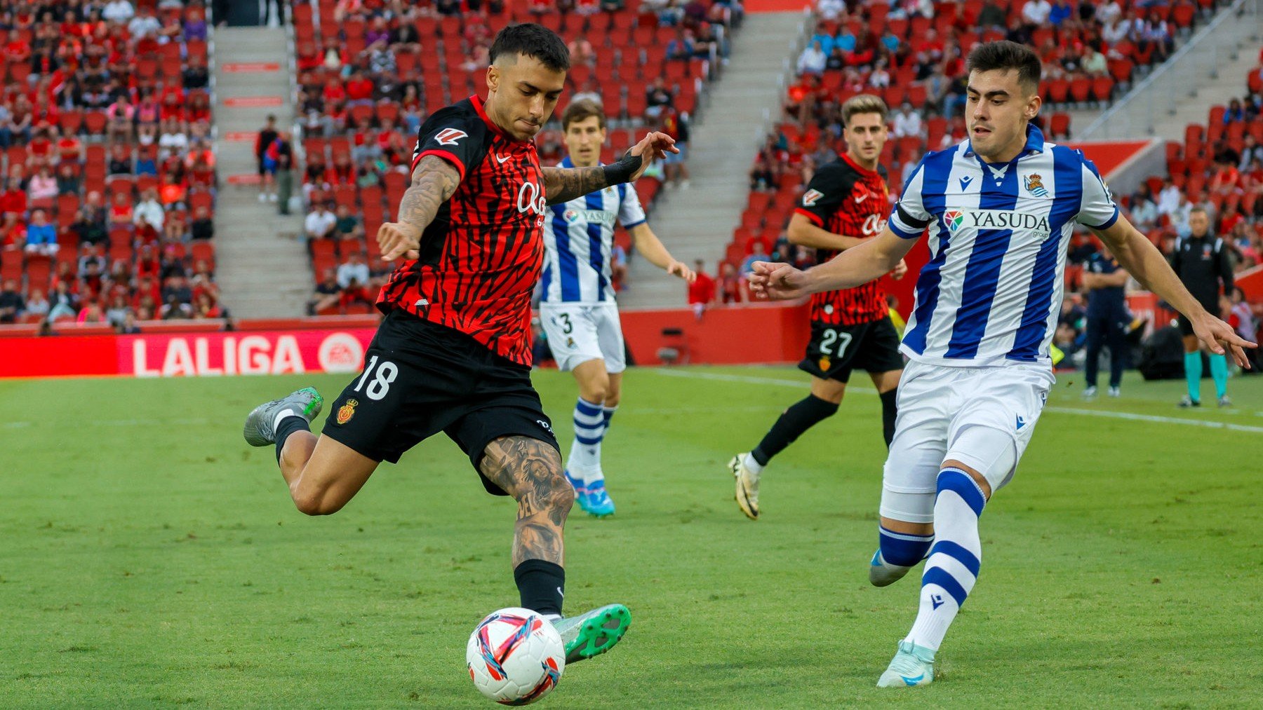 Antonio Sánchez ante Barrenechea.