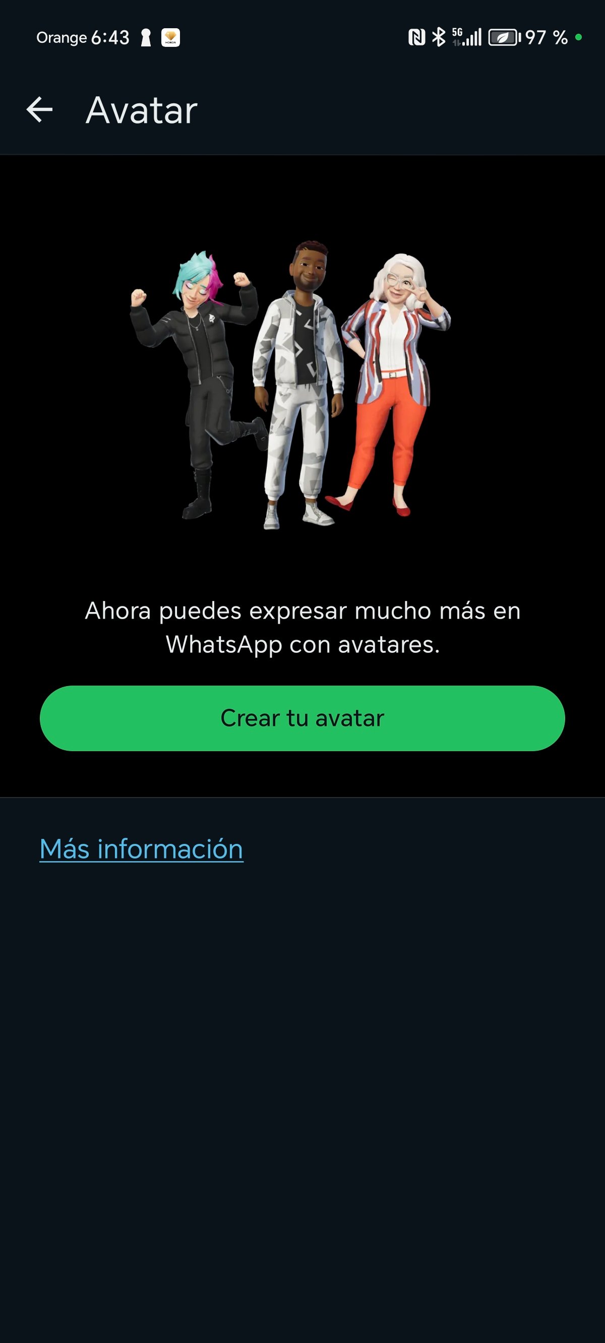 avatar WhatsApp Android