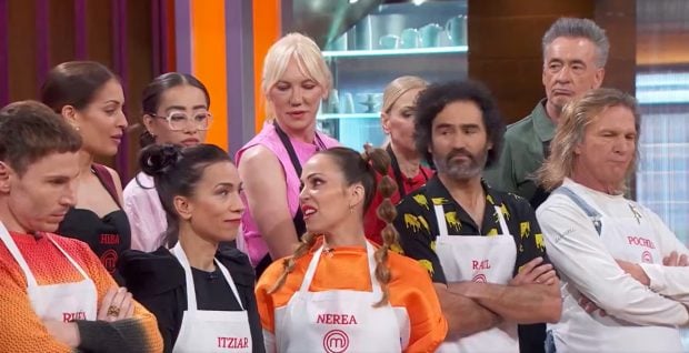 Hiba Abouk y Nerea Garmendia tienen un desencuentro en MasterChef Celebrity 9. (RTVE)