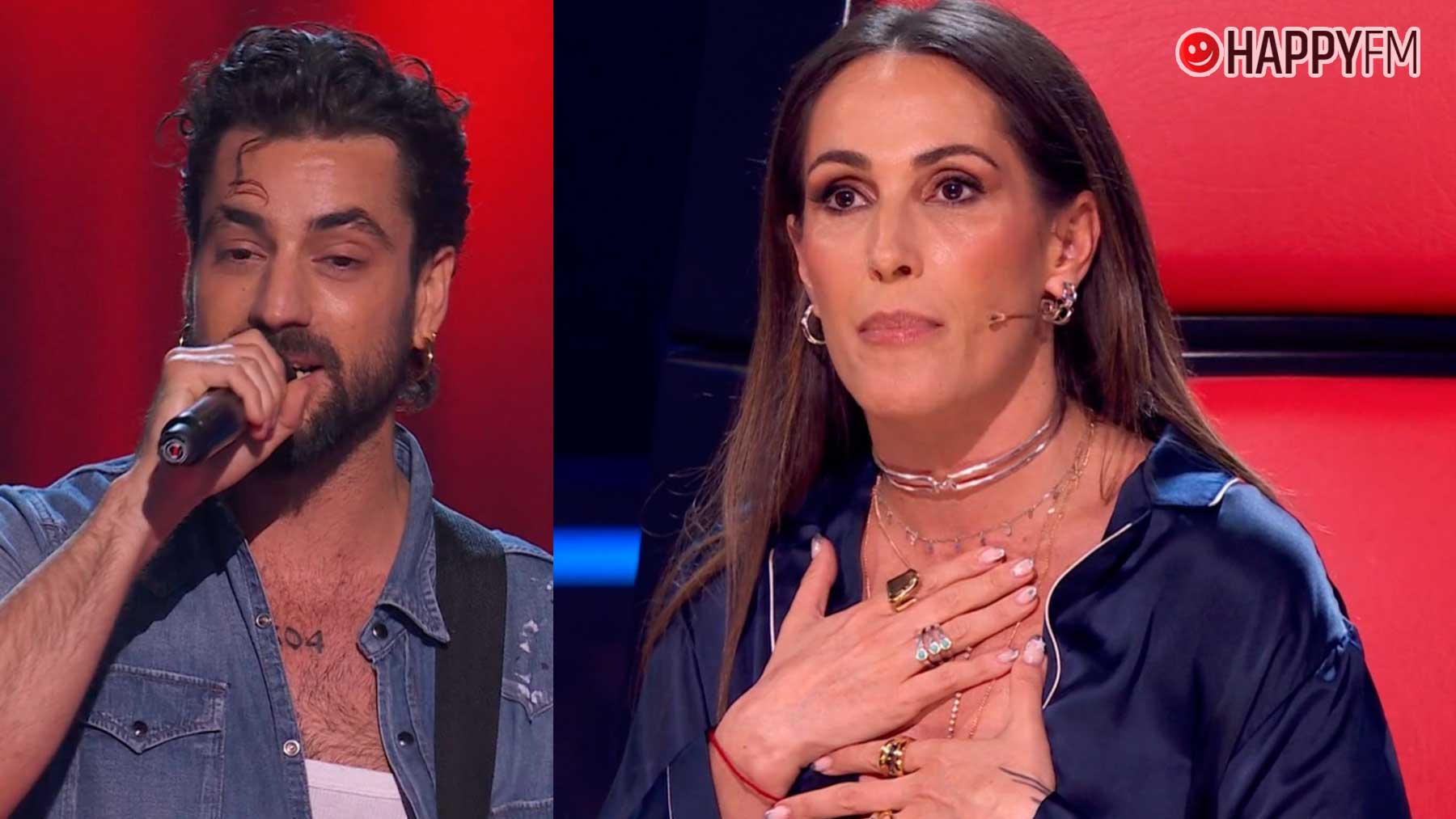 Malú le tira los tejos a Furia, un concursante italiano de La Voz: «Yo te ayudo a relajarte» (Atresmedia)