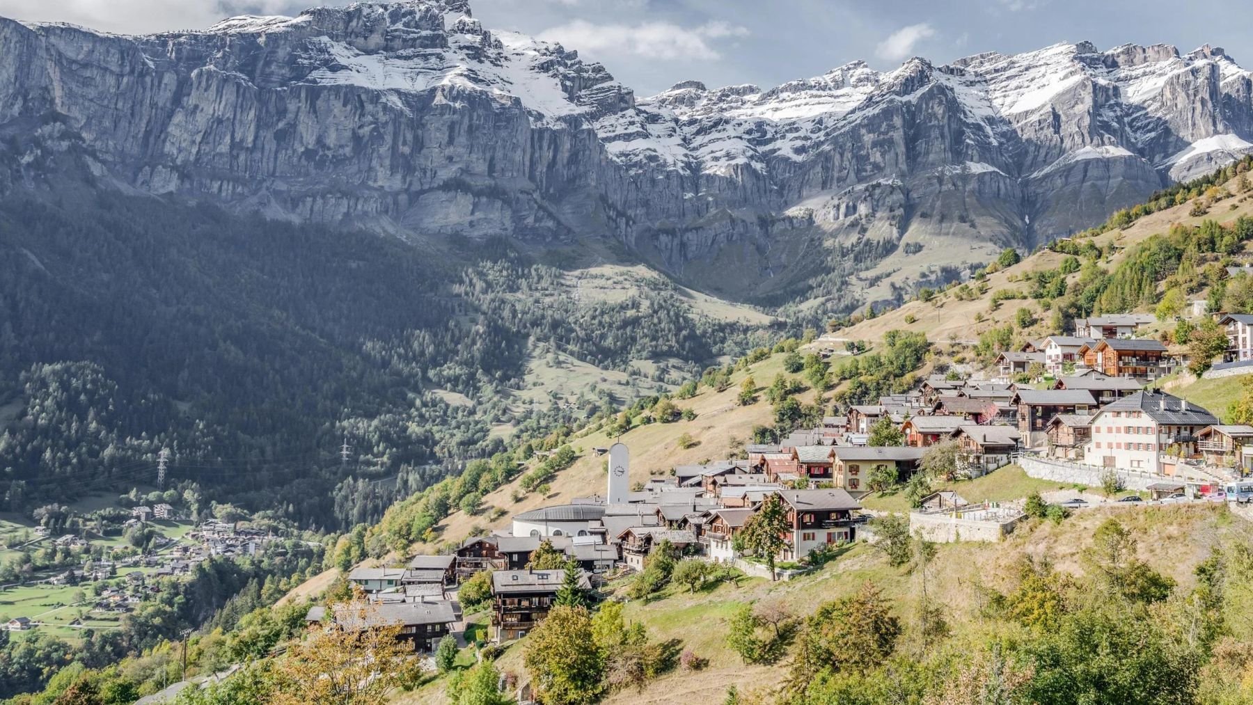 Albinen en Suiza. Foto: Turismo de Suiza