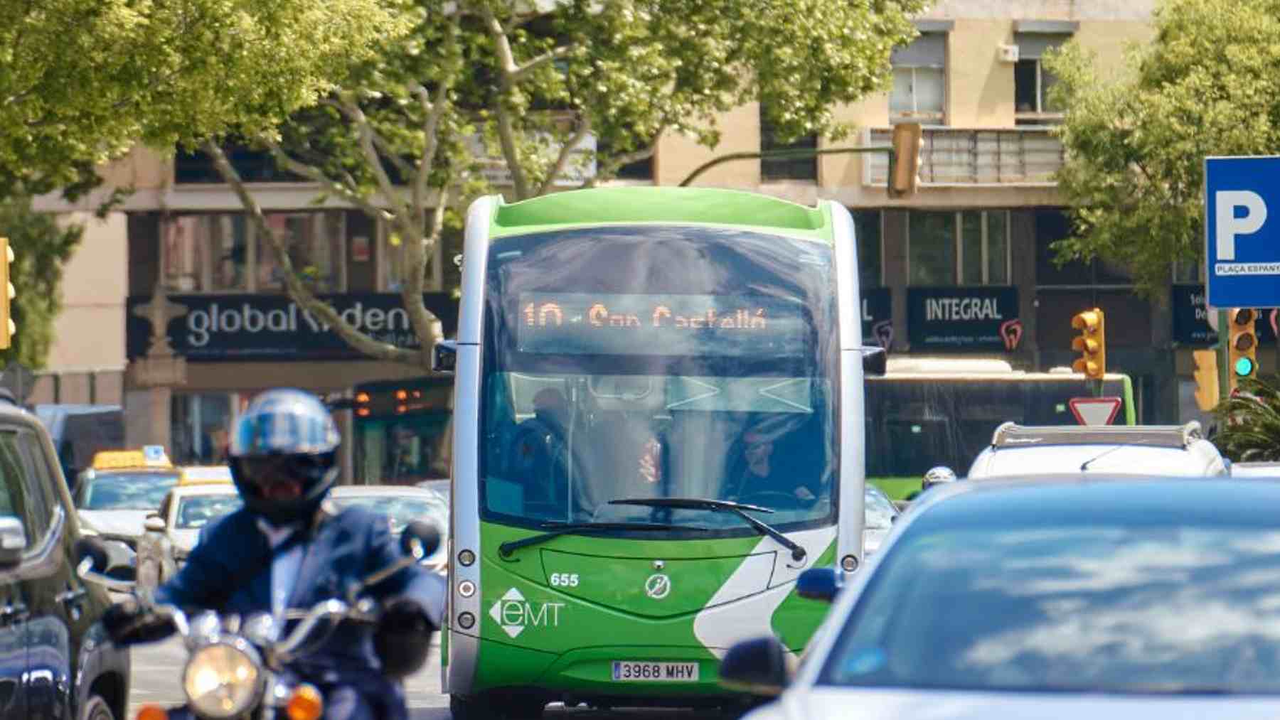 Autobús de la EMT de Palma.