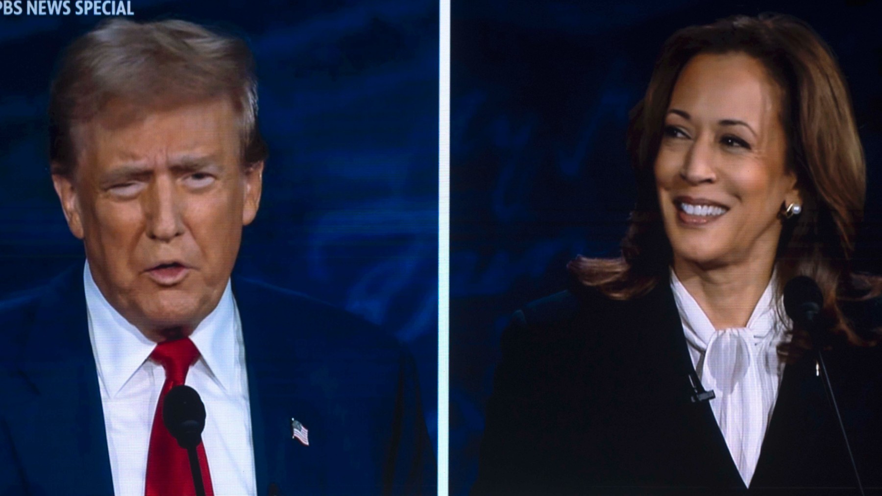 Donald Trump y Kamala Harris. (Foto: Europa Press)