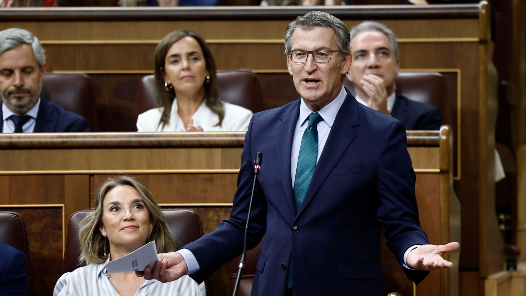 Alberto Núñez Feijóo, líder del PP. (Foto: EFE)