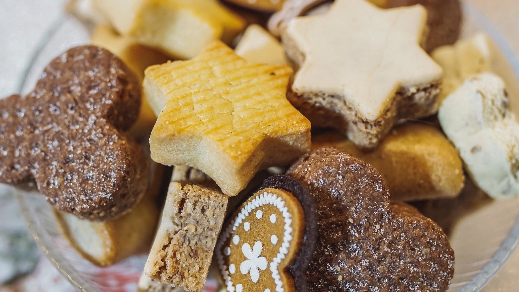 Varios tipos de galletas.