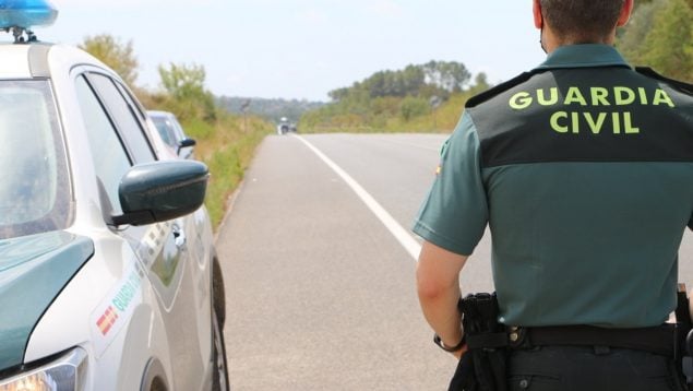 Un agente de la Guardia Civil.