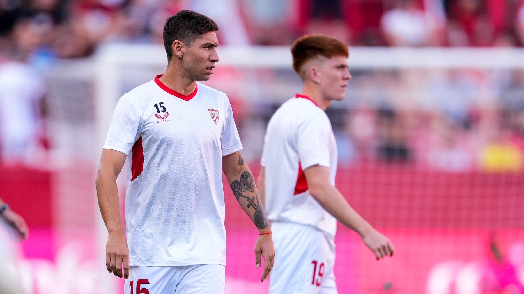 Gonzalo Montiel, con el Sevilla. (EP)