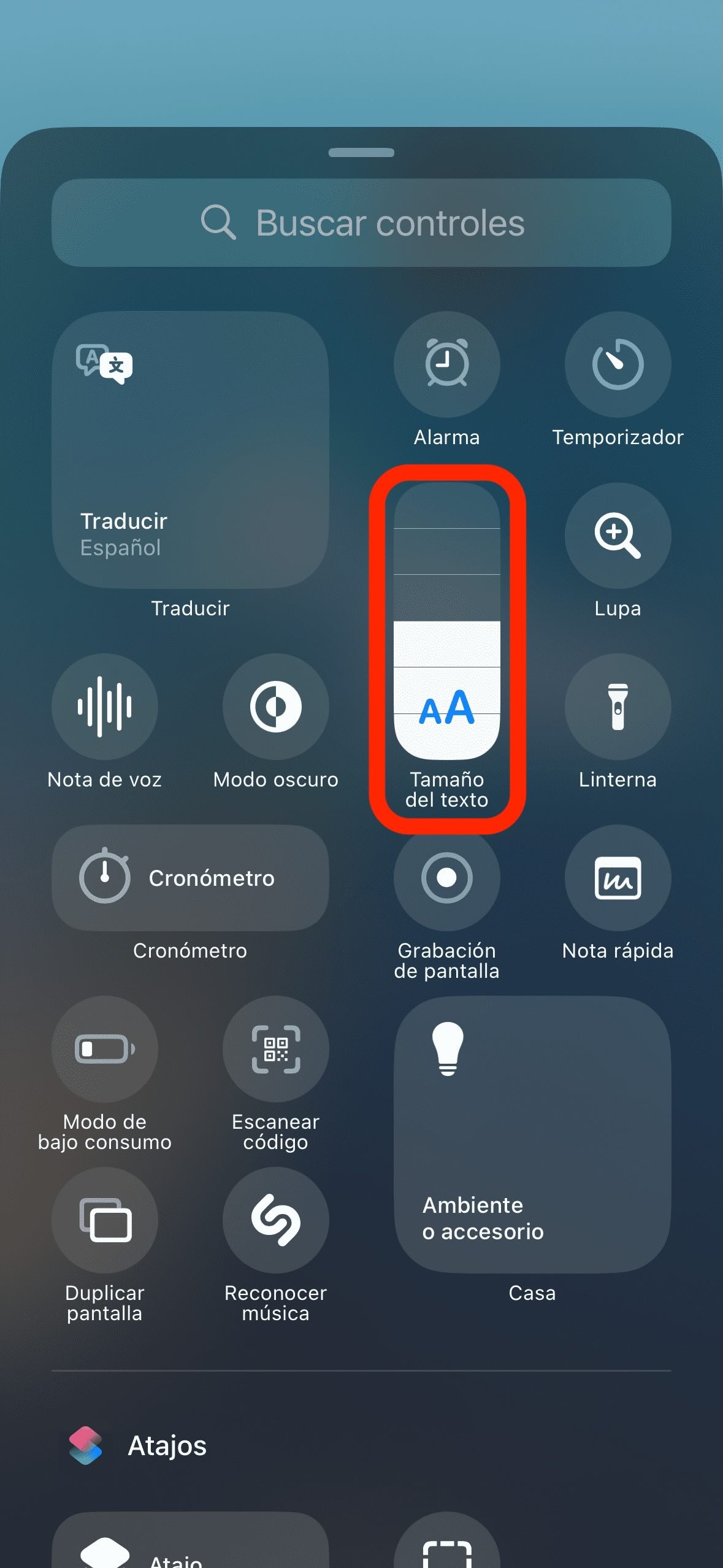 pantalla iPhone iOS 18