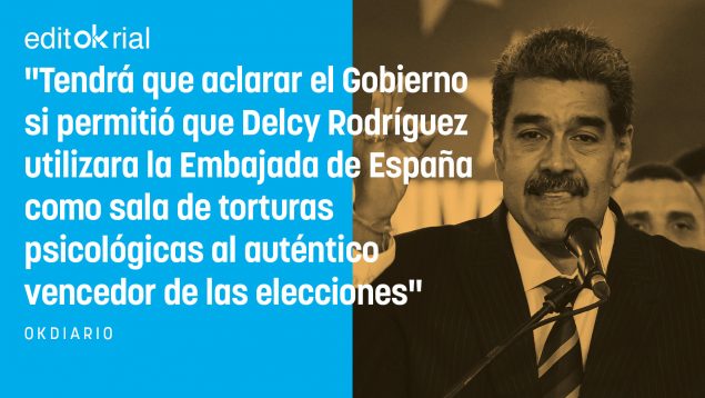 Maduro, Embajada de España, Venezuela, Edmundo González, Pedro Sánchez, Gobierno, Delcy Rodríguez