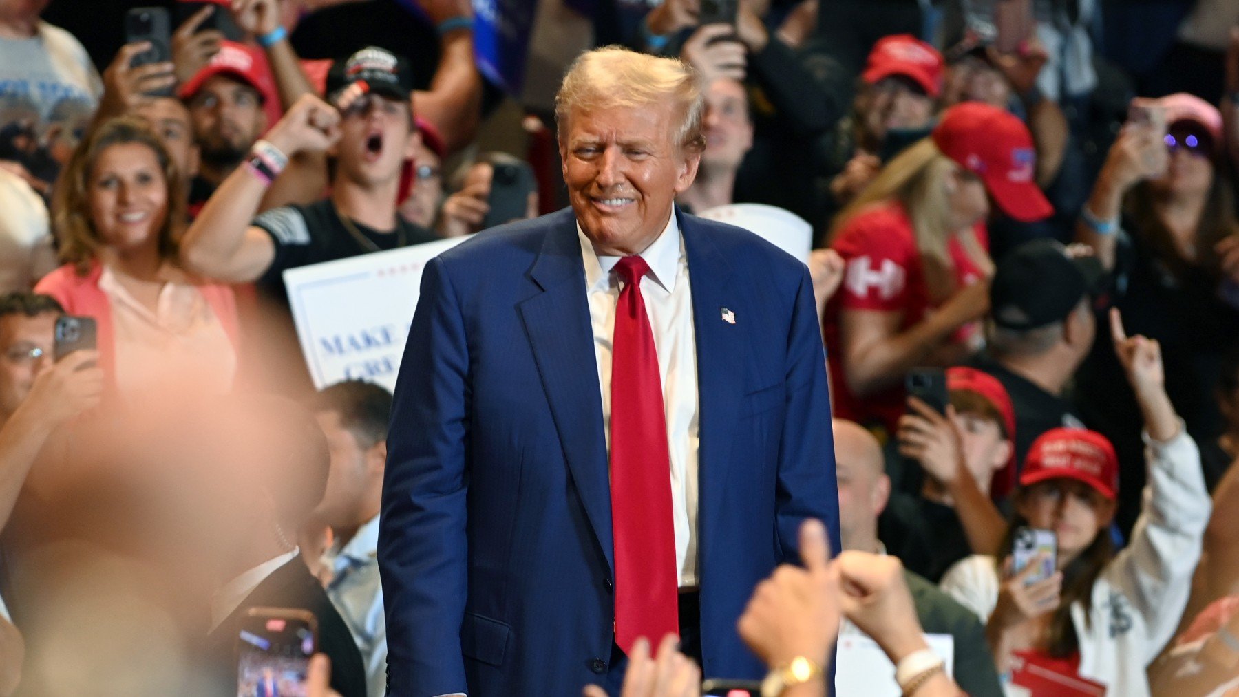 Donald Trump en Nueva York. (Foto: Europa Press)