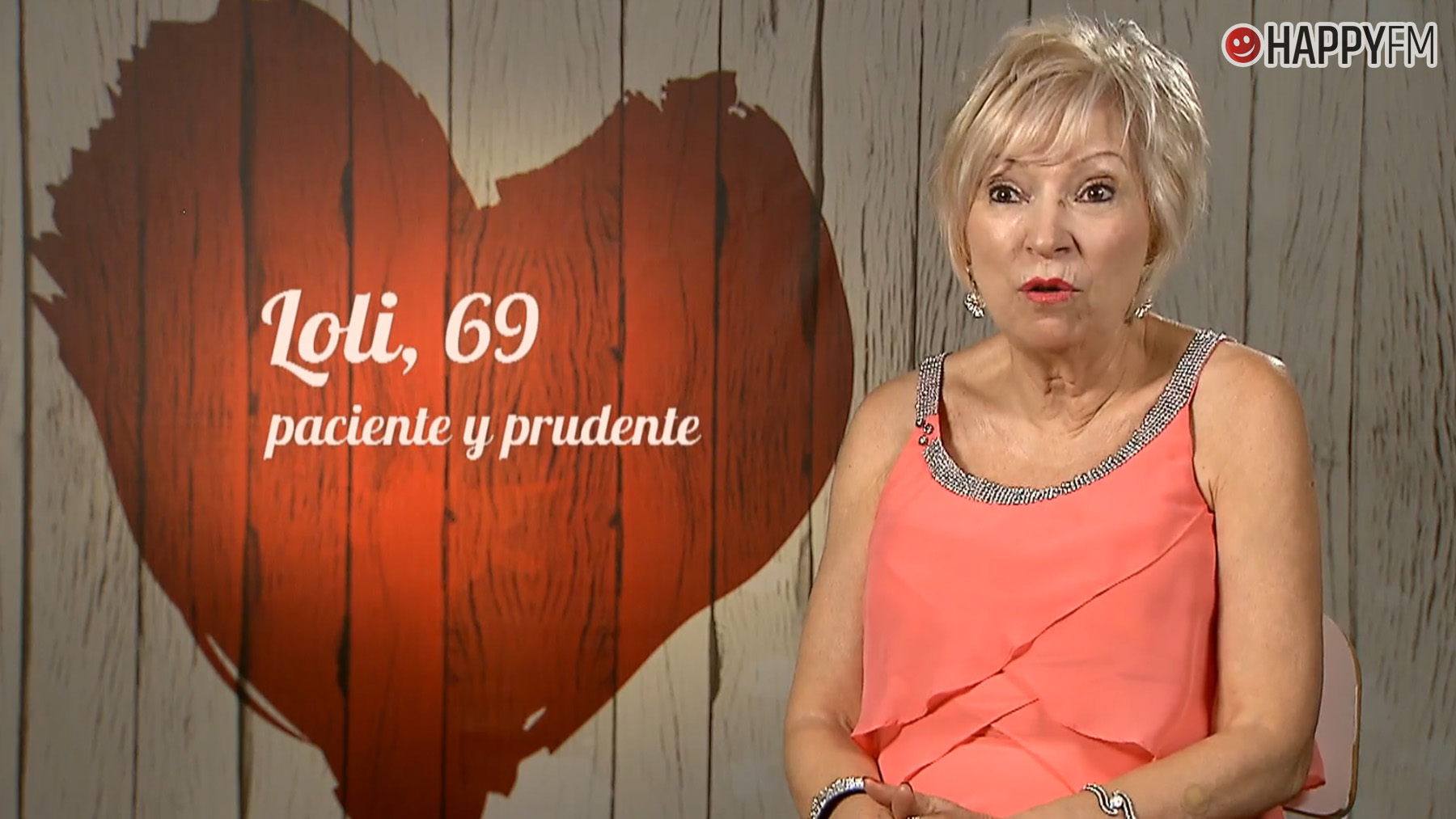 Loli en First Dates. (Mediaset)