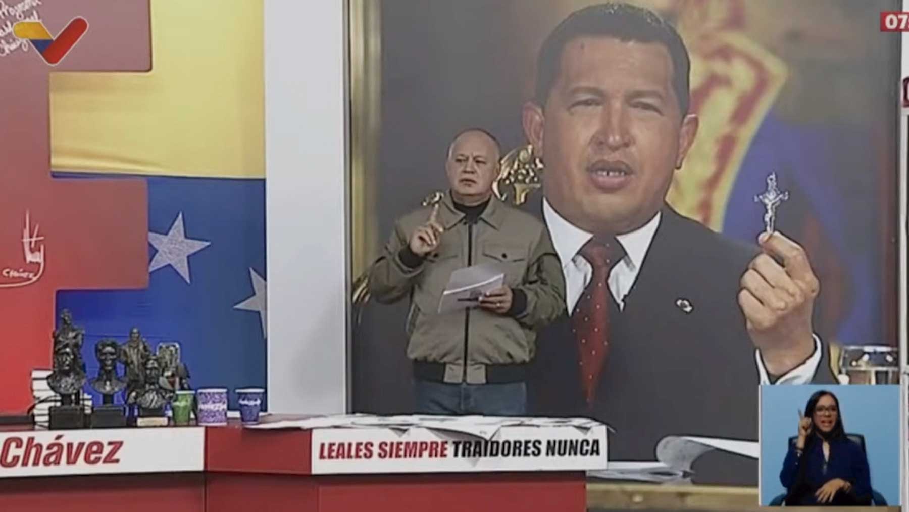 Diosdado Cabello, videpresidente de Maduro, acusa a Sánchez de «mentir».