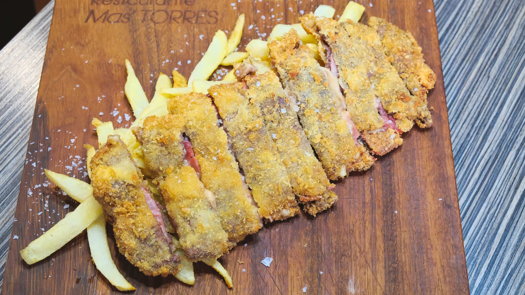 Cachopo de ‘Más Torres’. Foto: Zaragoza Food Fest.