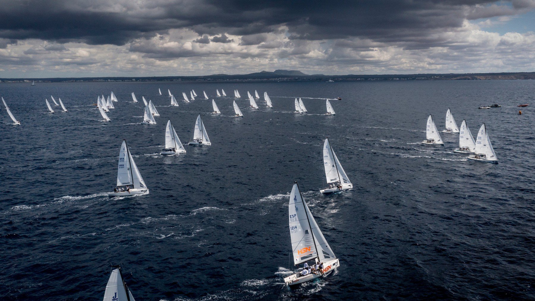 Espectacular imagen de la bahía.