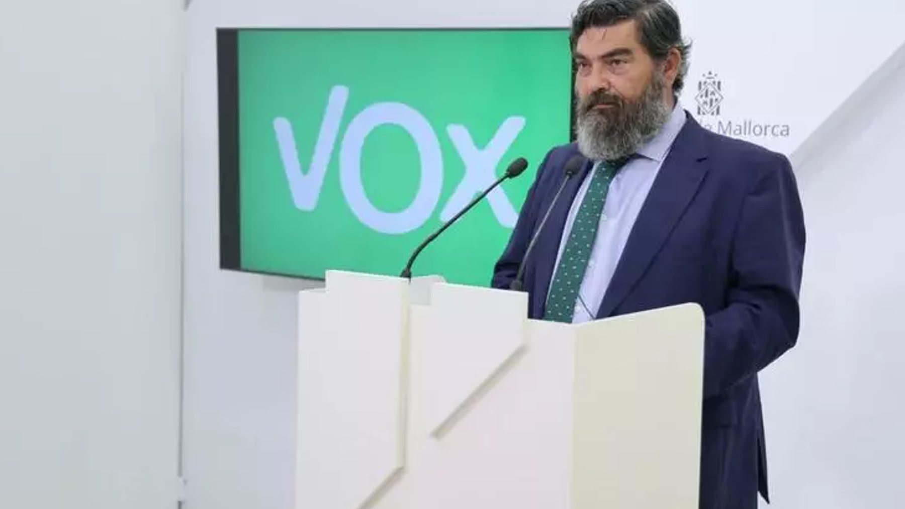 El vicepresidente del Consell de Mallorca de Vox, Pedro Bestard.