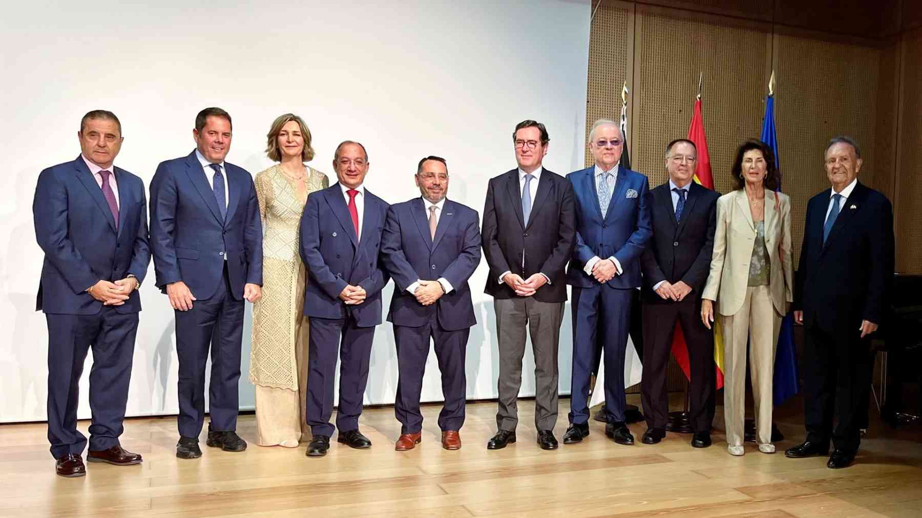 Carmen Planas, en la celebración del 40 aniversario de la Confederación de Empresarios de Ceuta.