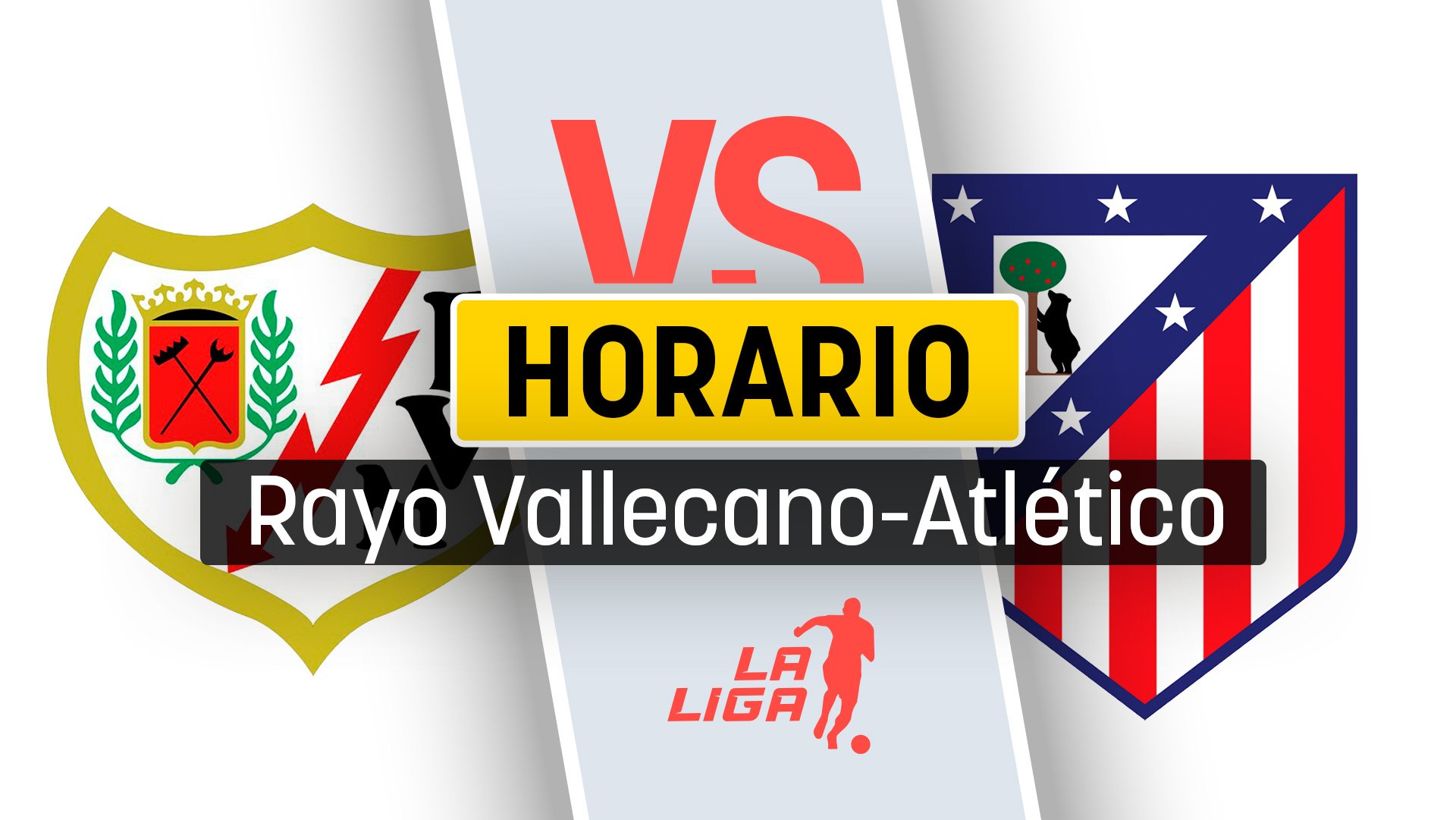 Horario Rayo Vallecano – Atlético de Madrid: dónde ver gratis y a qué hora es el partido de la Liga en vivo.