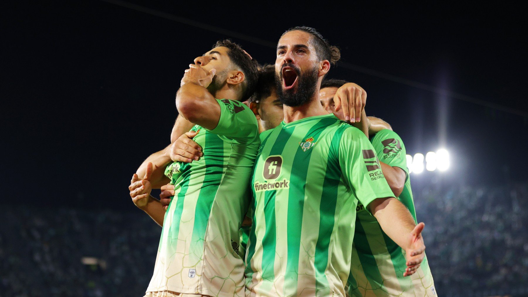 Isco, en uno de sus últimos partidos con el Betis. (Getty)